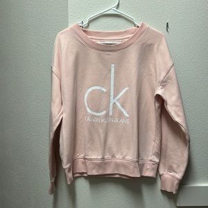 Pink Calvin Klein Crewneck